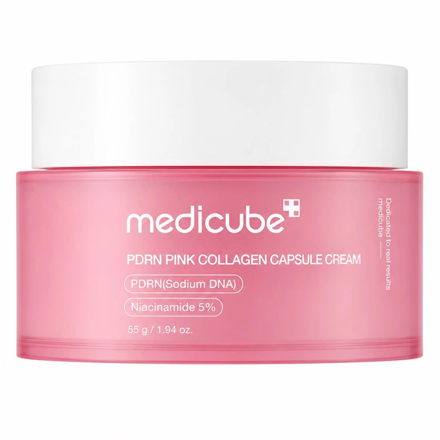 Creme Facial Medicube Pdrn Rosa Collagen Capsule 55g