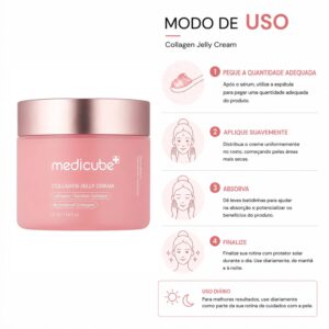 Creme Facial Medicube Collagen Jelly 50ml - Imagen 4