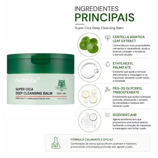 Alternative view of Bálsamo Demaquilante Medicube Super Cica Deep Cleansing Balm 100ml