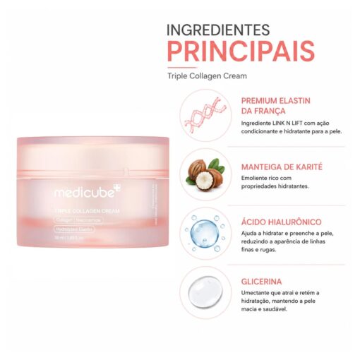 Alternative view of Creme Facial Medicube Triple Collagen 4.0 50ml