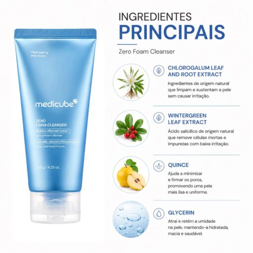 Alternative view of Espuma De Limpieza Facial Medicube Zero Foam Cleanser 120g