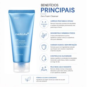 Espuma De Limpieza Facial Medicube Zero Foam Cleanser 120g - Imagen 3