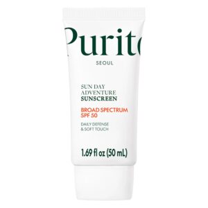 Protector Solar Facial Purito Seoul Sun Day Adventure Sunscreen Broad Spectrum SPF 50 50ml