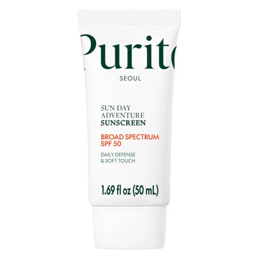 Protector Solar Facial Purito Seoul Sun Day Adventure Sunscreen Broad Spectrum SPF 50 50ml