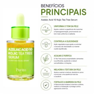 Sérum Facial Purito Azelaic Acid 10 Kojic Tea Tree 30ml - Imagen 3