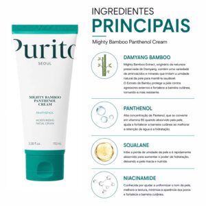 Creme Facial Purito Seoul Mighty Bamboo Panthenol 100ml - Imagen 2