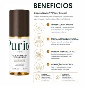 Esencia Facial Purito Seoul Galacto Niacin 97 Power Essence 60ml - Imagen 3