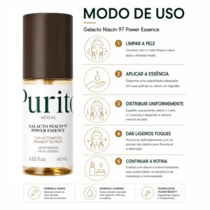 Esencia Facial Purito Seoul Galacto Niacin 97 Power Essence 60ml - Imagen 4