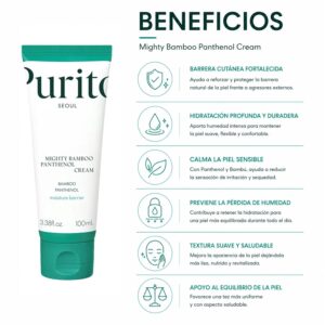 Creme Facial Purito Mighty Bamboo Panthenol 100ml - Imagen 3