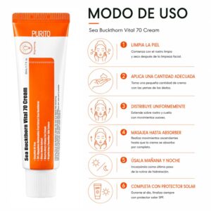 Creme Purito Sea Buckthorn Vital 70 50ml - Imagen 4