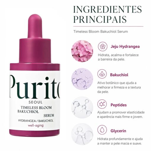 Alternative view of Sérum Purito Timeless Bloom Bakuchiol 30ml