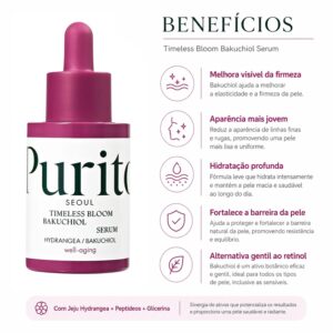 Sérum Purito Timeless Bloom Bakuchiol 30ml - Imagen 3