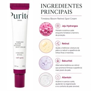 Creme Facial Purito Timeless Bloom Retinol Spot 30ml - Imagen 2