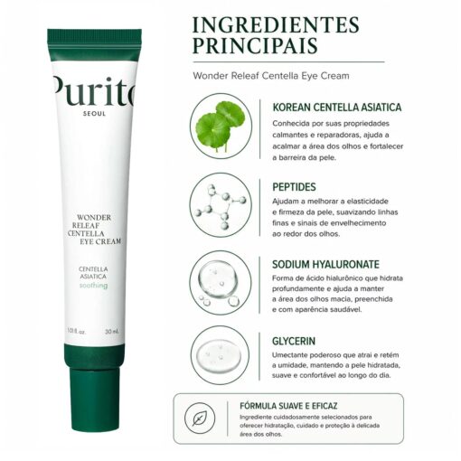 Alternative view of Creme Para Contorno De Ojos Purito Seoul Wonder Releaf Centella 30ml