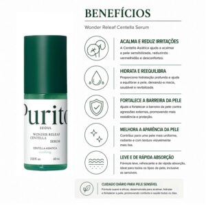 Sérum Facial Purito Wonder Releaf Centella Unscented 60ml - Imagen 3
