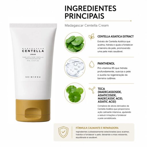 Alternative view of Creme Facial SKIN1004 Madagascar Centella Soothing 75ml