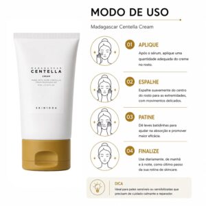Creme Facial SKIN1004 Madagascar Centella Soothing 75ml - Imagen 4