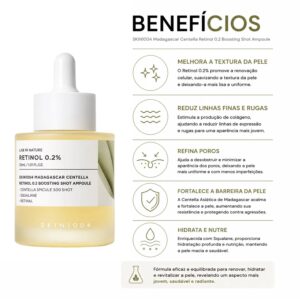 Sérum Facial SKIN1004 Madagascar Centella Retinol 0.2 Boosting Shot 30ml - Imagen 3