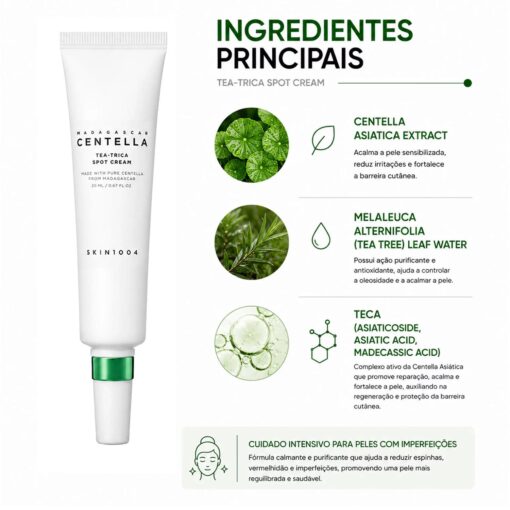 Alternative view of Creme Para Manchas Skin1004 Madasgacar Centella Tea-trica Spot 20ml