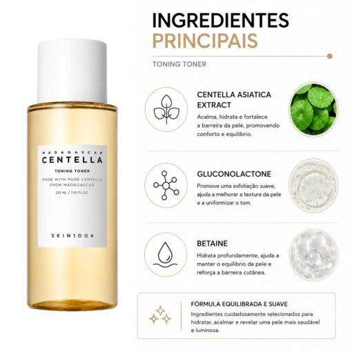Alternative view of Tónico Facial SKIN1004 Madagascar Centella Toning Toner 210ml