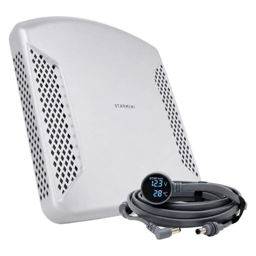 Case Soporte Starmini Mobile Con Cable 12v/24v 5 Metros Para Starlink Mini - Blanco