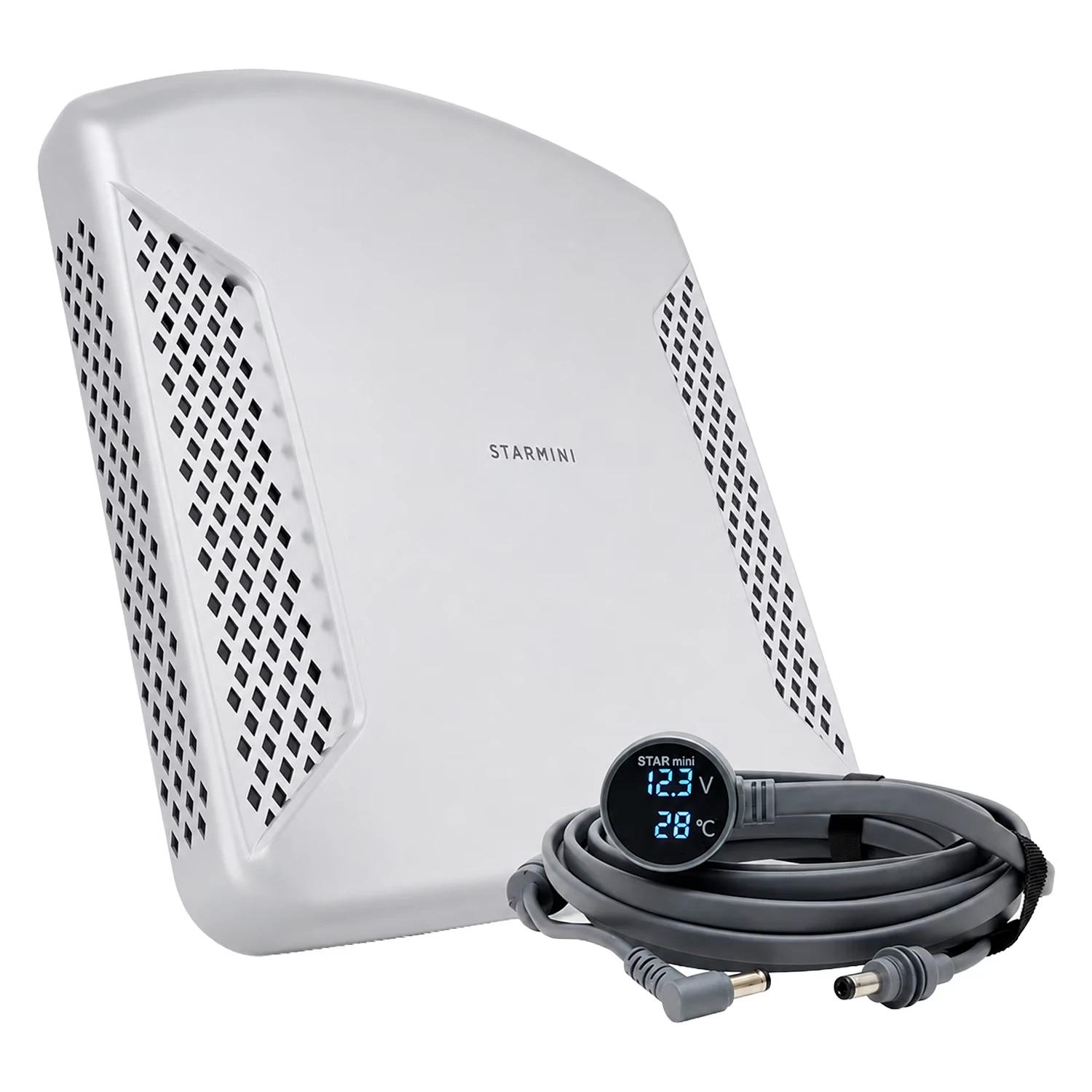 Case Soporte Starmini Mobile Con Cable 12v/24v 5 Metros Para Starlink Mini - Blanco