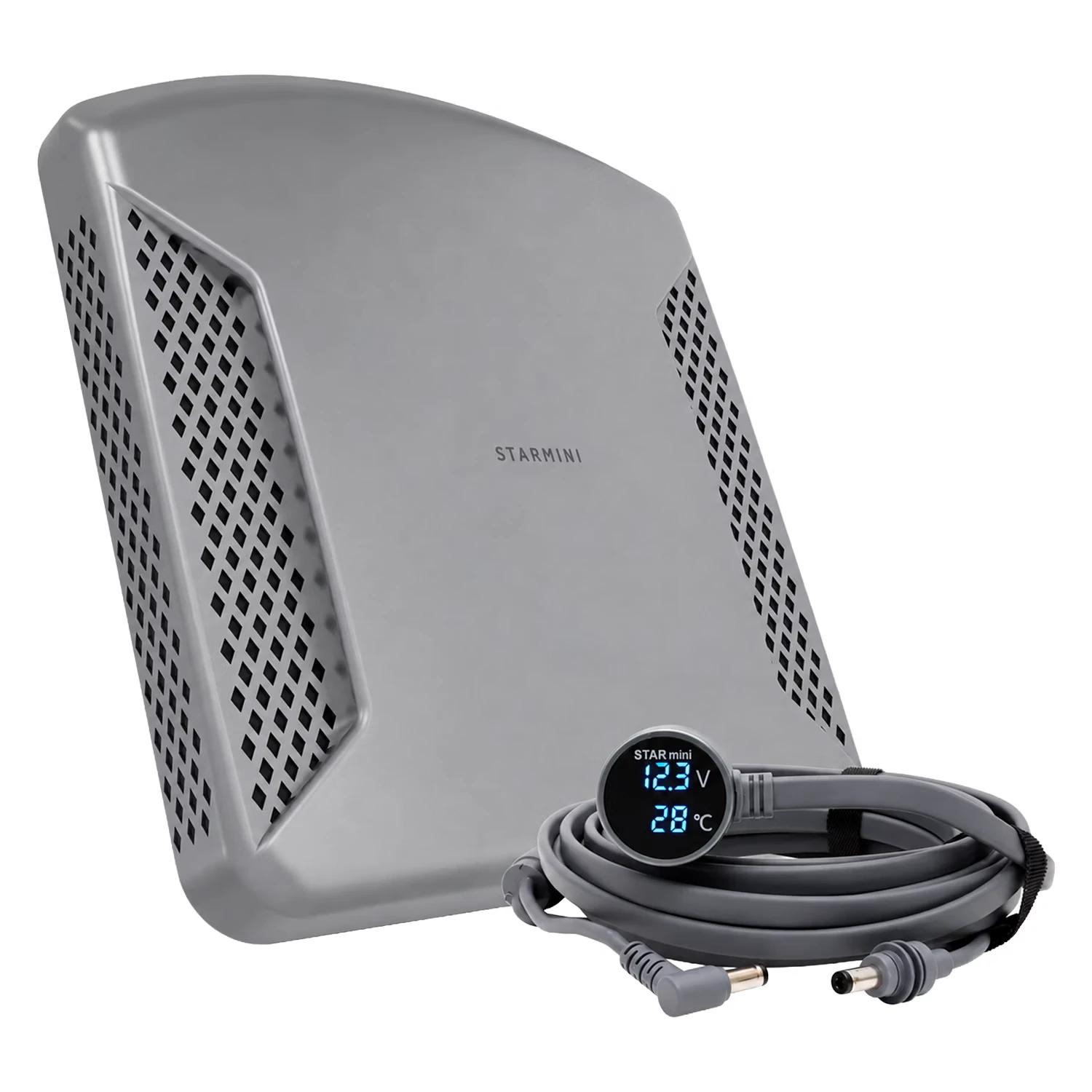 Case Soporte Starmini Mobile Con Cable 12v/24v 5 Metros Para Starlink Mini - Gris