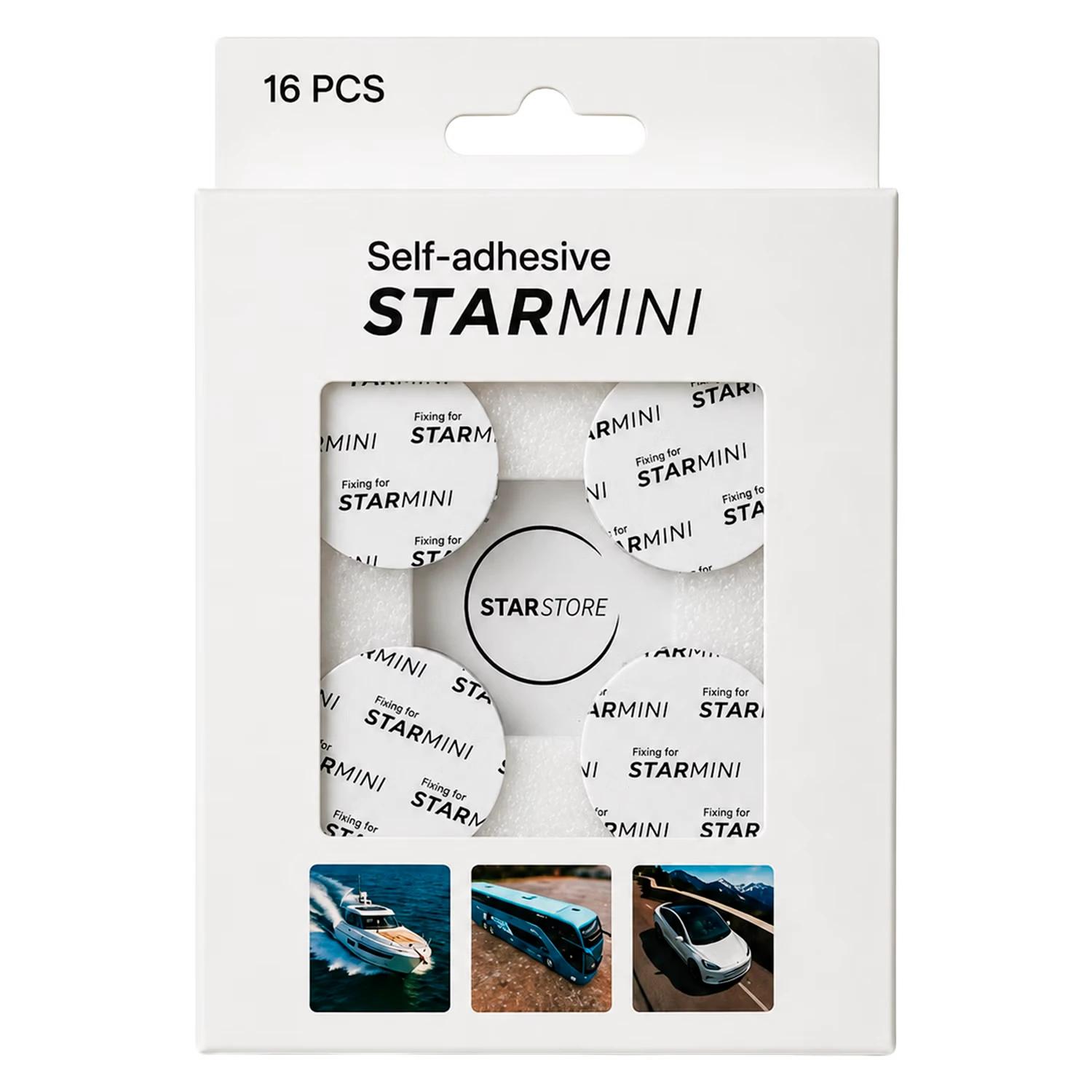 Adesivo Starmini para Fixação em Vidro para Starlink - 16 Unidades