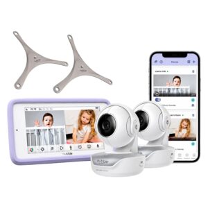 Baba Elet Hubble Nursery Pal Deluxe Twin 2c/300m/wifi/alexa-google/noc