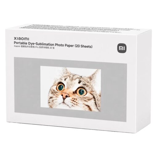 Papel Fotográfico Xiaomi Mi Photo Printer Bhr082ngl - 20 Unidades