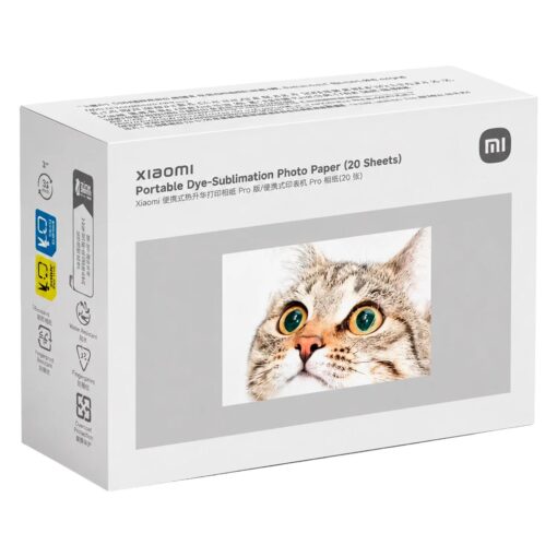 Alternative view of Papel Fotográfico Xiaomi Mi Photo Printer Bhr082ngl - 20 Unidades