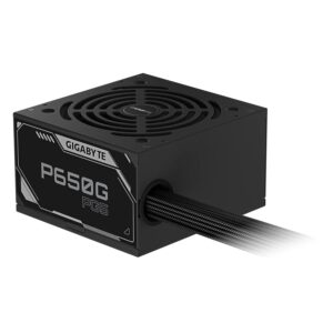 Fonte Gigabyte 650G PG5 ATX 650W 80Plus Gold PFC Ativo Bivolt - Preto