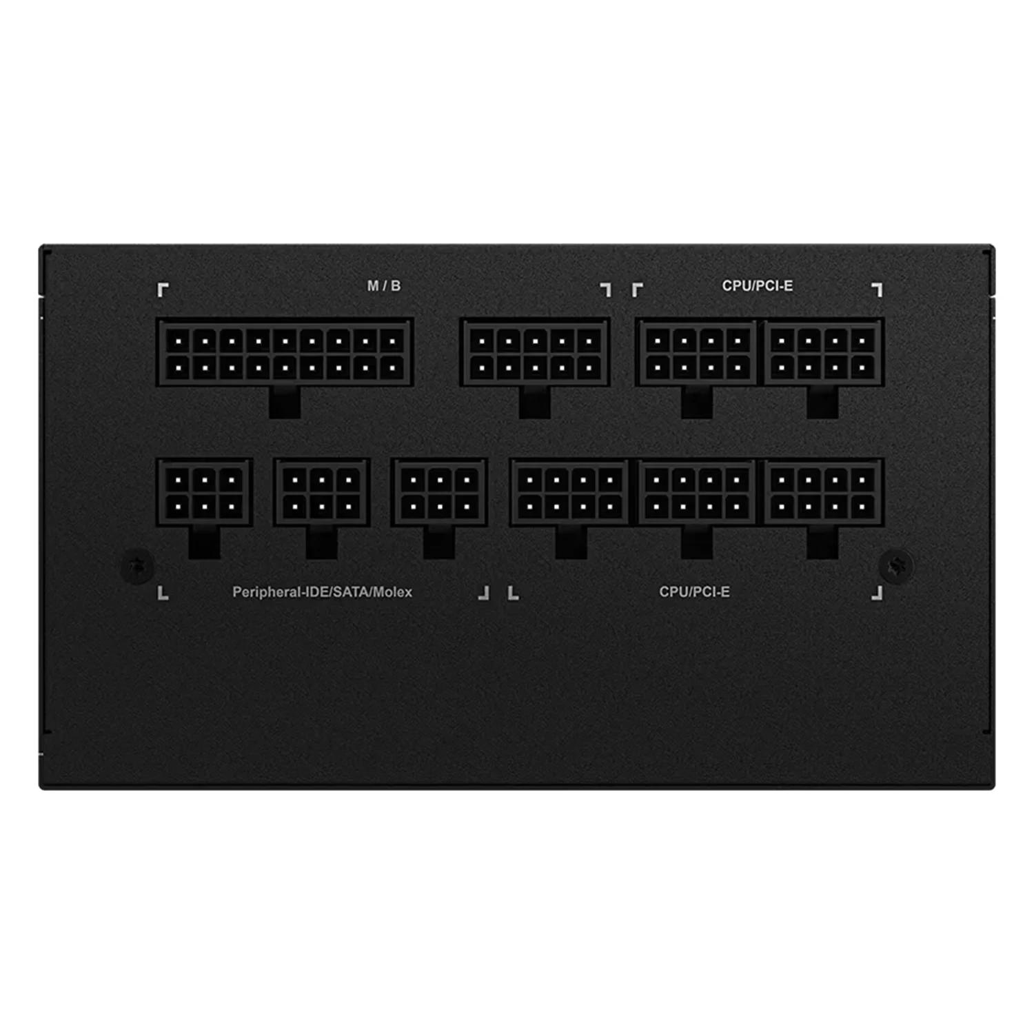 Fonte Gigabyte Pg5 V2 Gp-ud850gm 850w Atx 80plus Gold Full Modular - Negro - Imagen 4