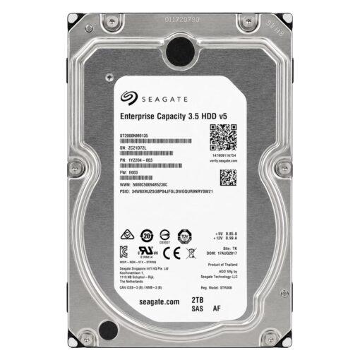 Hd Seagate Exos 7e8 Pull 2tb 3.5" Sata 3 7200rpm - St2000nm0135