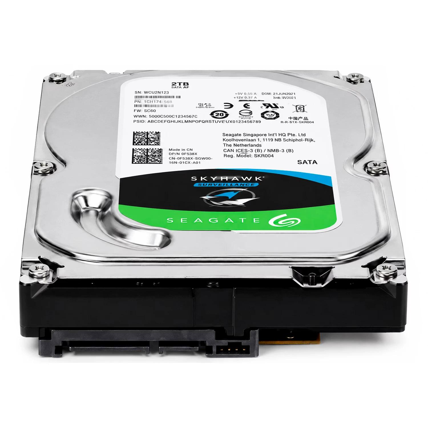 Hd Seagate Skyhawk Pull 2tb 3.5" Sata 3 5900rpm - St2000vx008 - Imagen 3