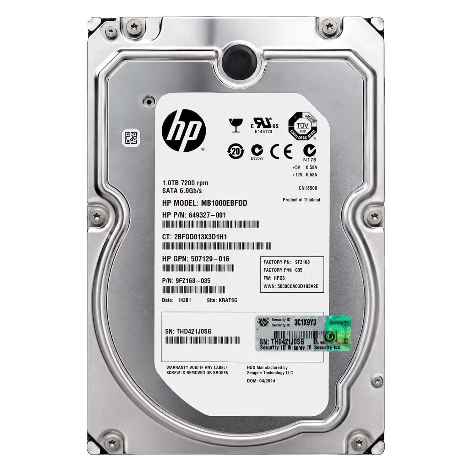 HD Toshiba Enterprise HPE Pull 2TB 3.5" SATA 3 7200RPM - MB2000GCWDA