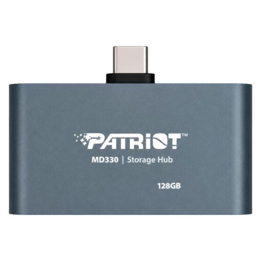 Hub Usb-c Patriot Pmd128gh013 128gb 3 En 1 - Gris