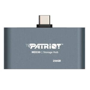 Hub Usb-c Patriot Pmd256gh013 256gb 3 En 1 - Gris