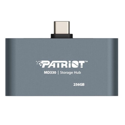 Hub Usb-c Patriot Pmd256gh013 256gb 3 En 1 - Gris