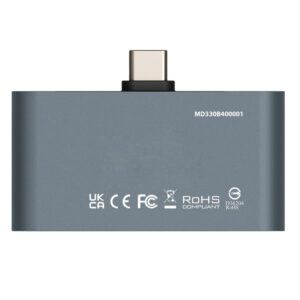 Hub Usb-c Patriot Pmd256gh013 256gb 3 En 1 - Gris - Imagen 3