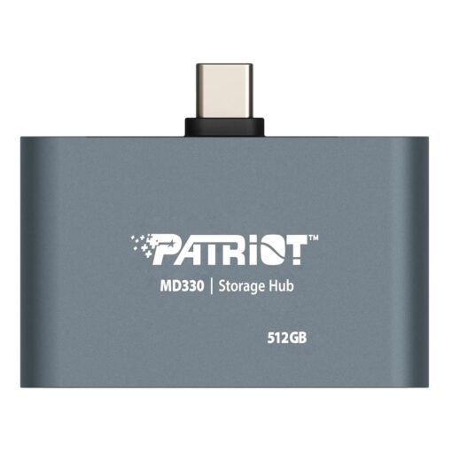 Hub Usb-c Patriot Pmd512gh013 512gb 3 En 1 - Gris