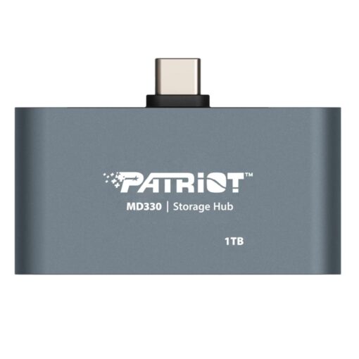 Hub Usb-c Patriot Pmd1th013 1tb 3 En 1 - Gris