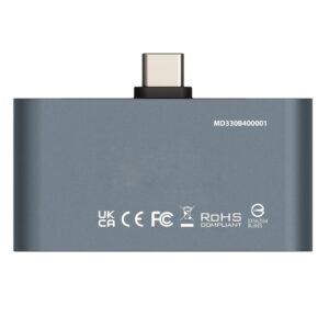 Hub Usb-c Patriot Pmd1th013 1tb 3 En 1 - Gris - Imagen 3