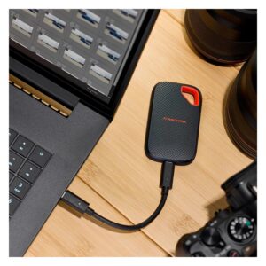 SSD Externo Portátil Sandisk Extreme 2TB USB-C - SDSSDE70-2T00-G25 - Imagen 3