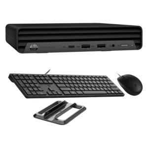 Mini Pc Hp Pro Mini 260 G9 Intel Core I5-1334u 512gb Ssd 8gb Ram + Teclado + Mouse - Negro - Imagen 2