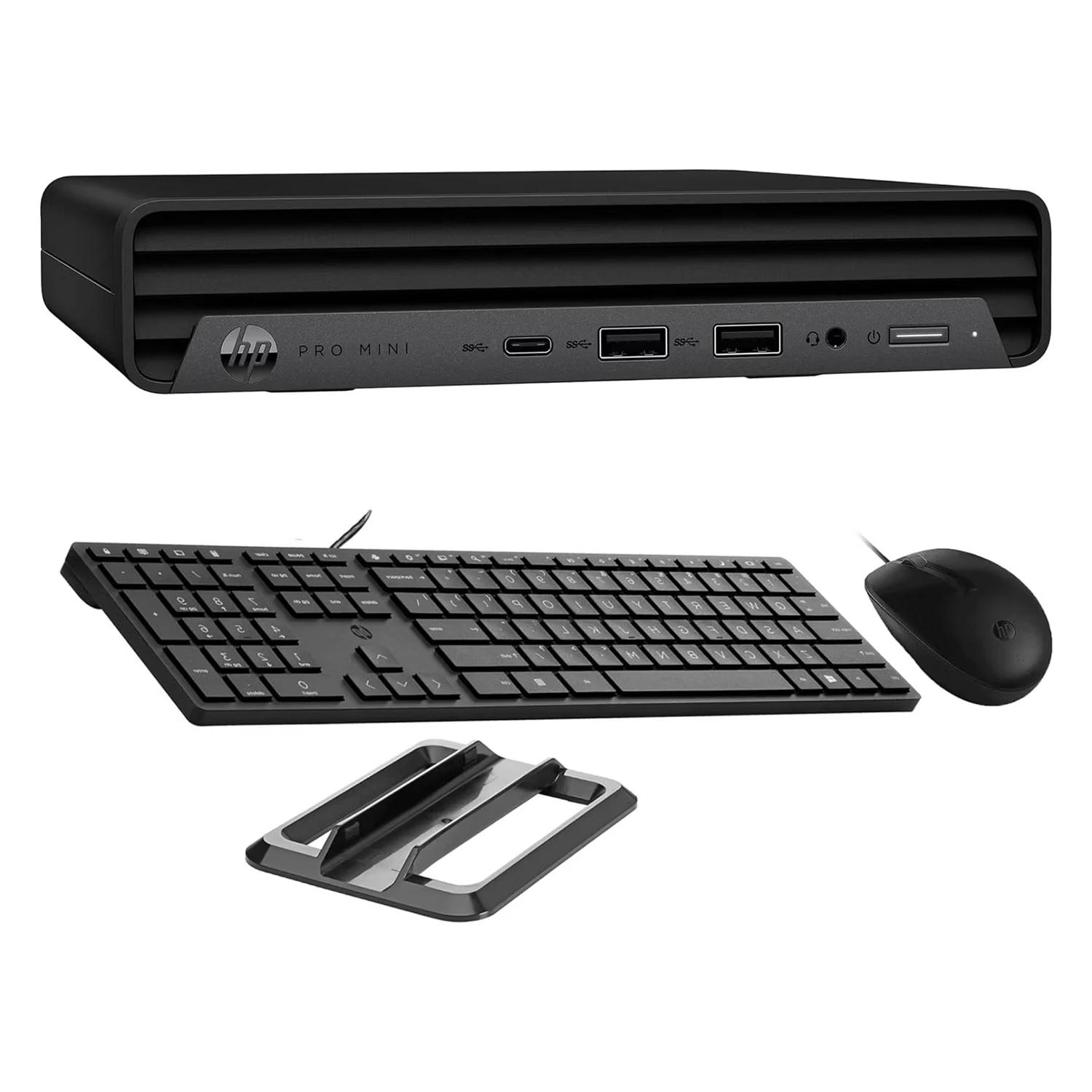Mini Pc Hp Pro Mini 260 G9 Intel Core I5-1334u 512gb Ssd 8gb Ram + Teclado + Mouse - Negro - Imagen 2