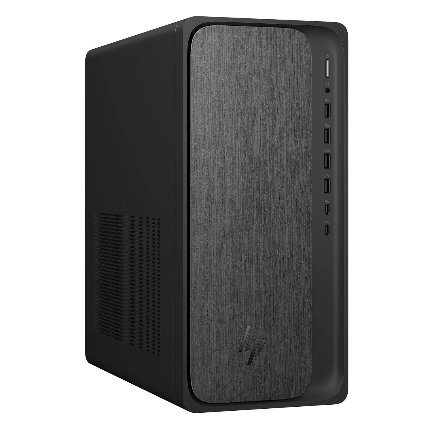 Desktop Hp Omnidesk M02-0009 Amd Ryzen 7-8700g 512gb Ssd 16gb Ram + Teclado + Mouse - Negro - Imagen 4