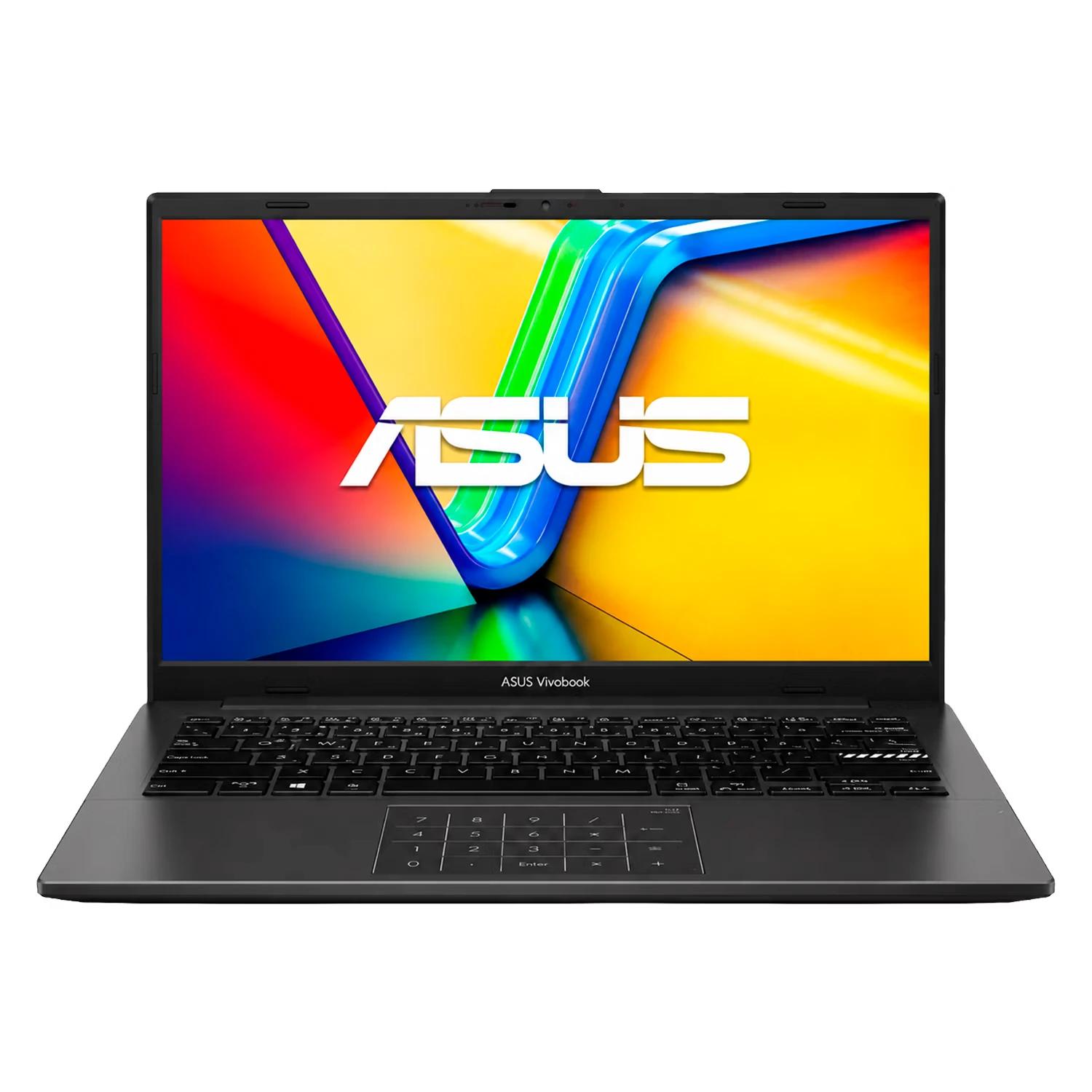 Notebook Asus Vivobook Intel Core I3-n305 8gb Ram 256gb Ufs Pantalla 14" Full Hd Windows 11 Inglés Negro - E1404ga-nk027w