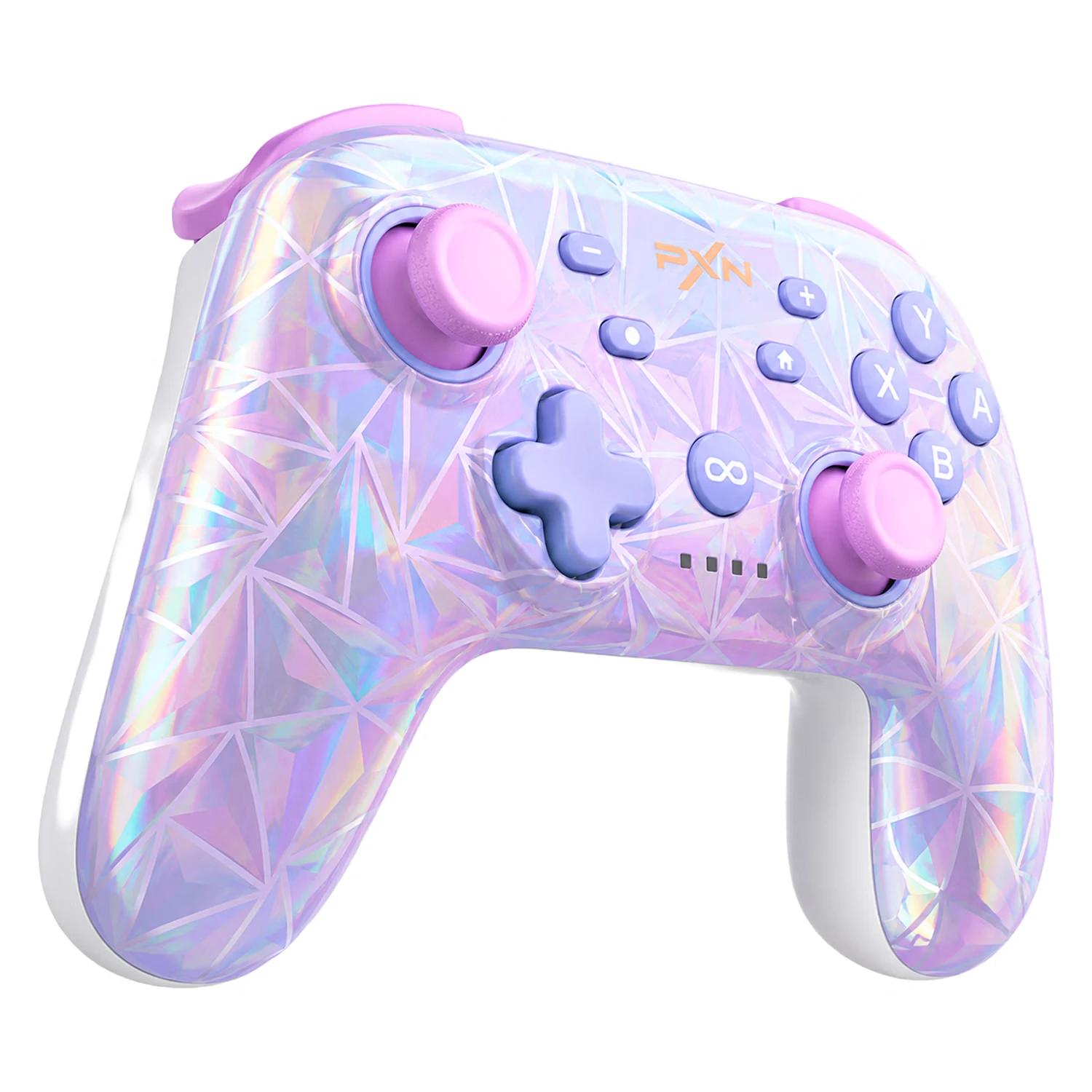 Control Pxn P50s Inalámbrico Para Nintendo Switch / Pc / Ios / Android - Rosa - Imagen 2