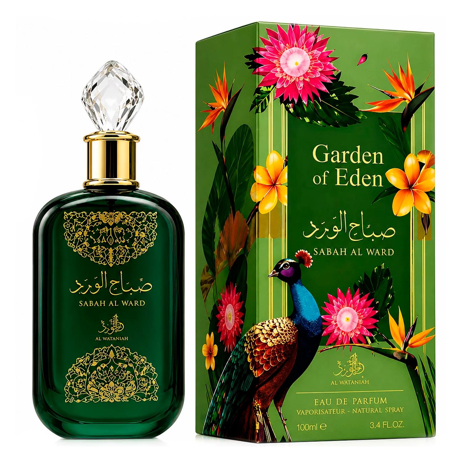 Perfume Al Wataniah Sabah Al Ward Garden Eau De Parfum Femenino 100ml